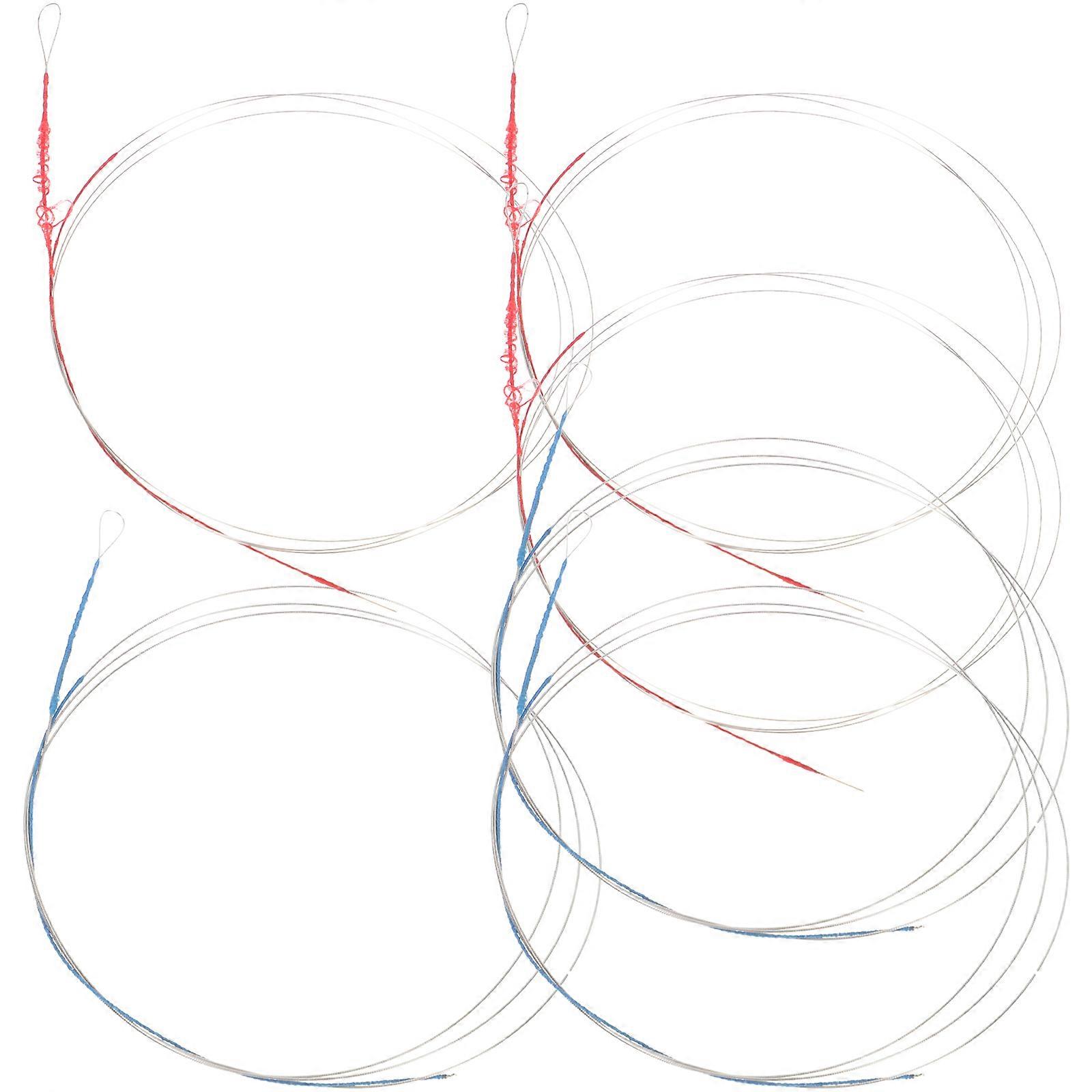 Assorted Color Erhu Strings Set Steel Wire for Erhu Use 3Sets Kit