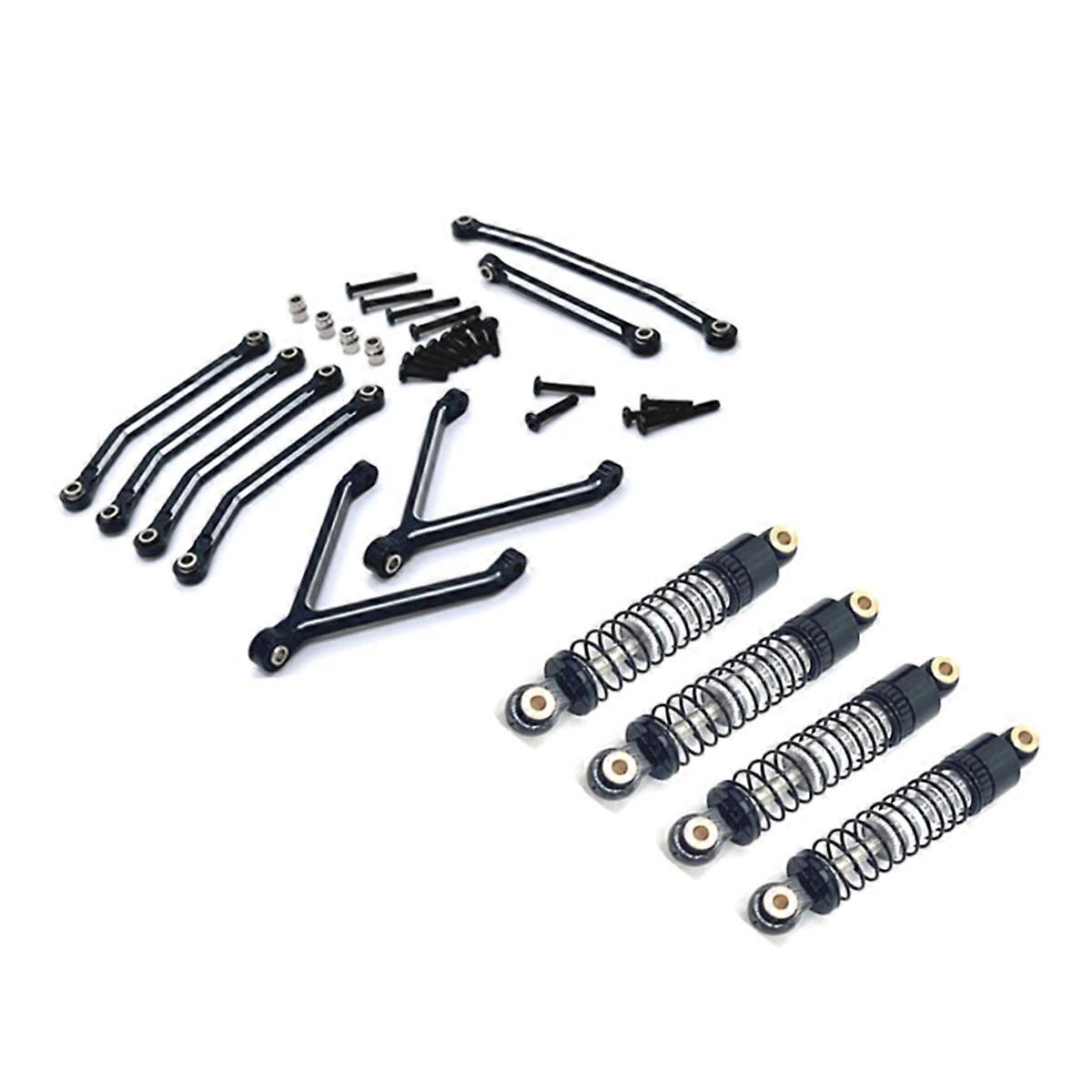 RC Auto Pull Rod Kit Pressione Olio Accessori Nero
