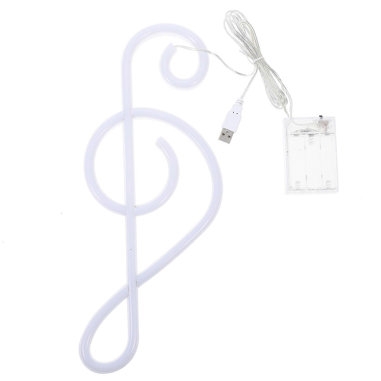 Music Note Neon Light Unique Design Decorative Light for Bar Decor