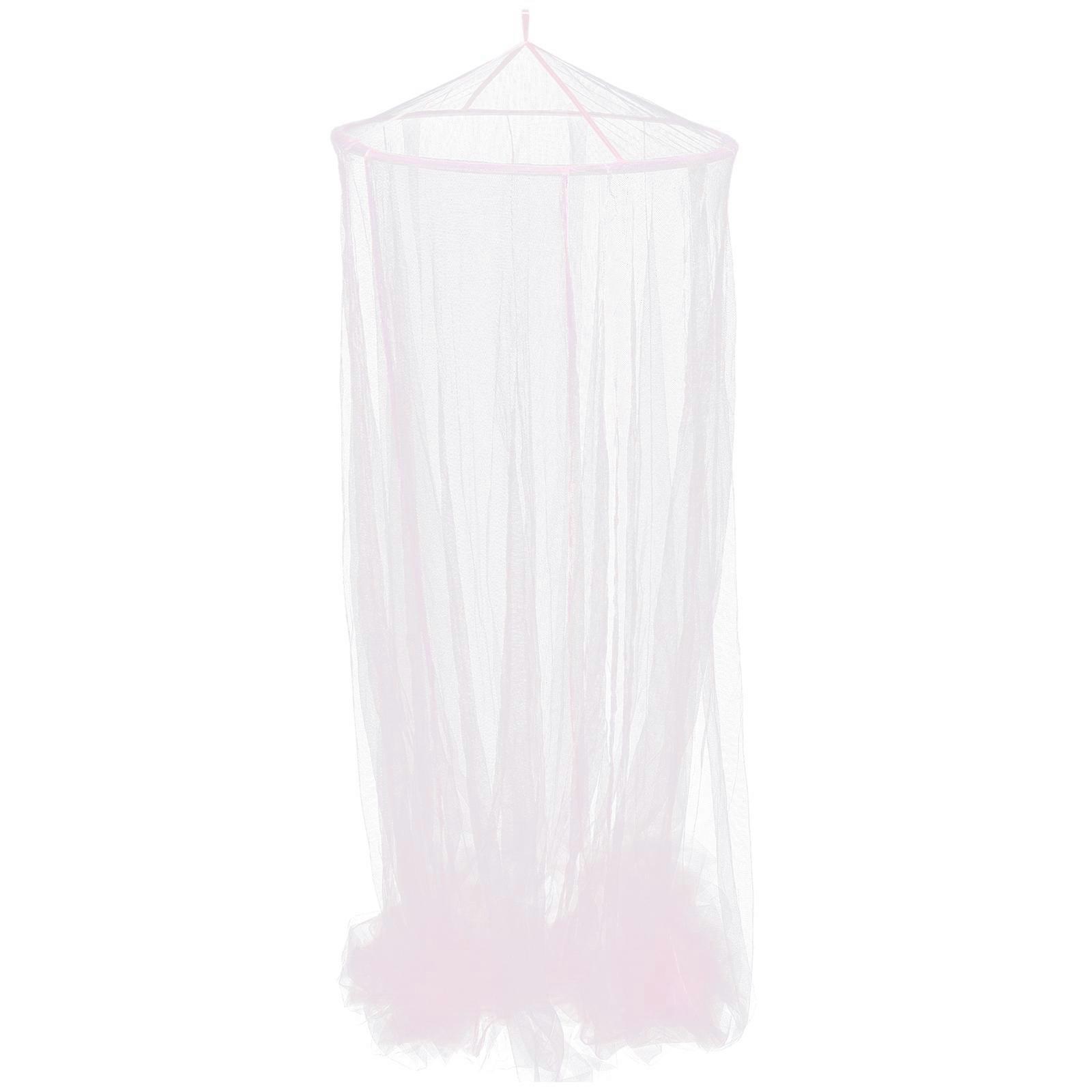 Bed Circular Curtain Canopy Netting For Sleeping Protection Against Insects 1Set