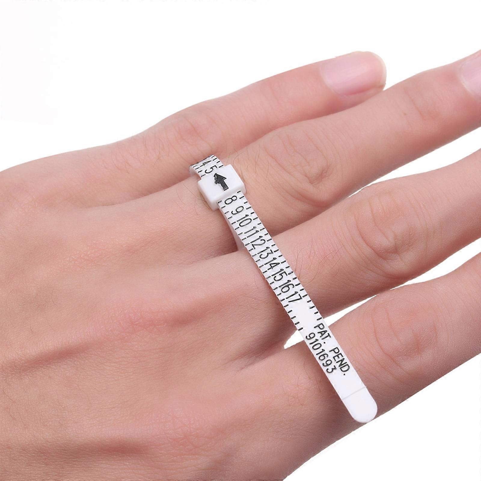 3 Pcs Jewelry Ring Size Measuring Tool Practical Ring Sizer Ring Measurer