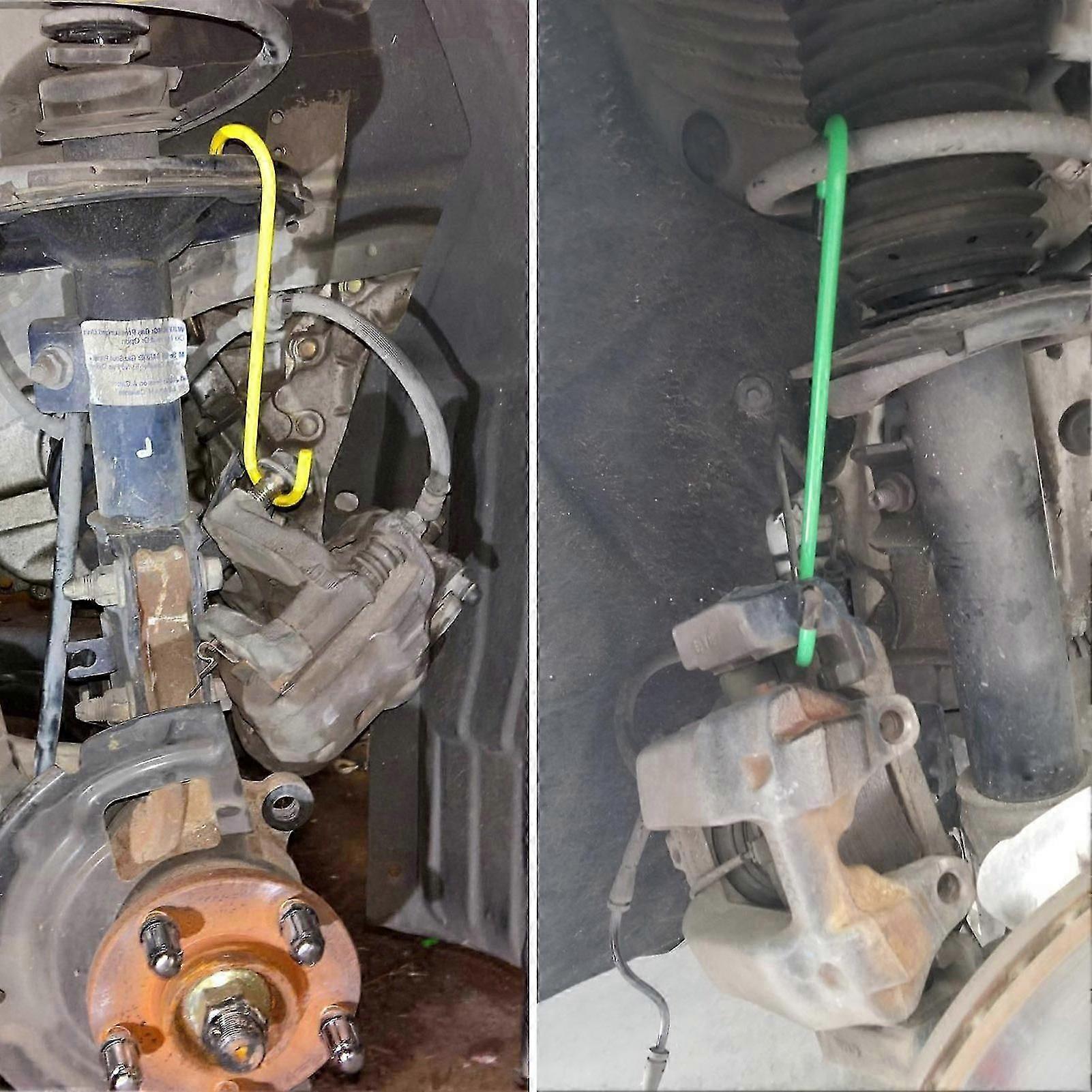 Brake hook with rubber sleeve (2 pieces)