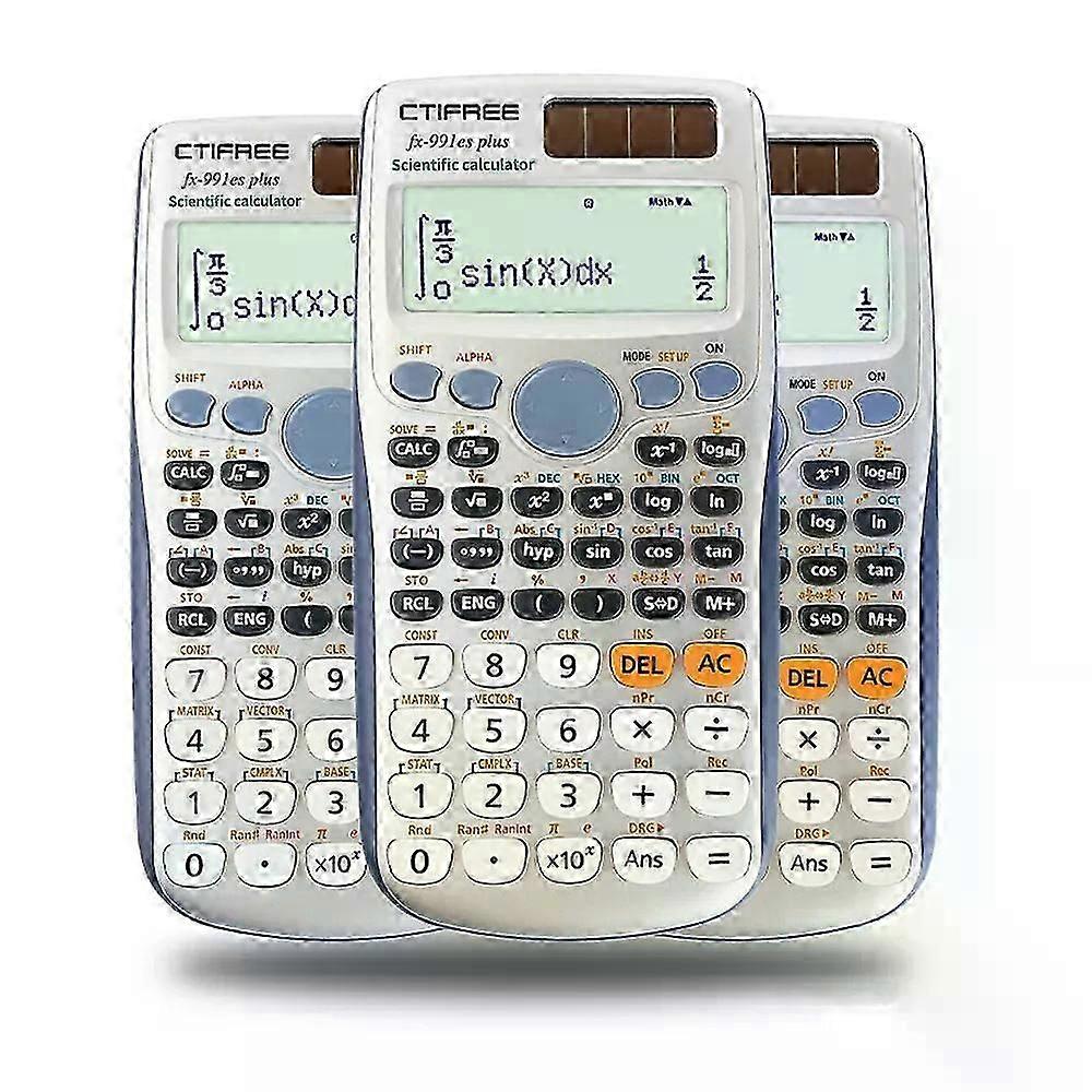 fx-991ES PLUS Multifunctional science function calculator-417function Specially designed for student exams economical packaging