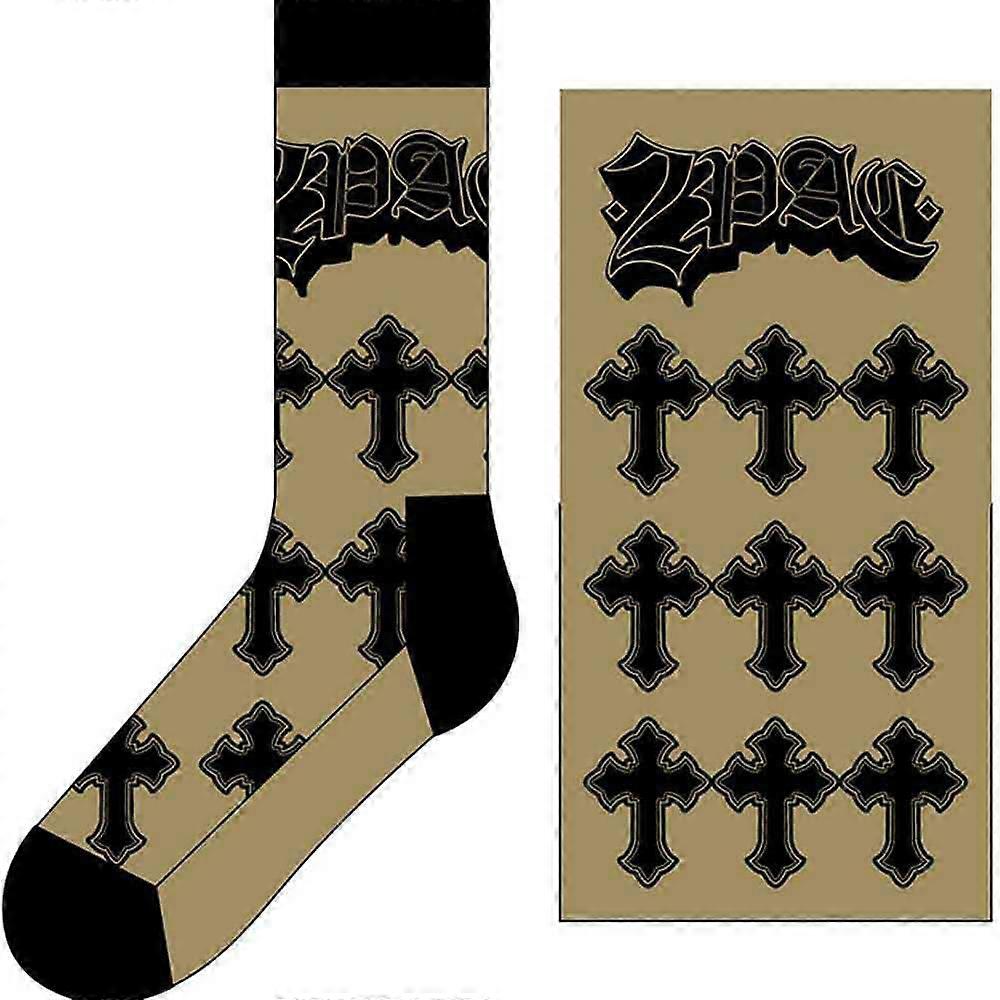 Tupac Cross Logo Ankle Socks