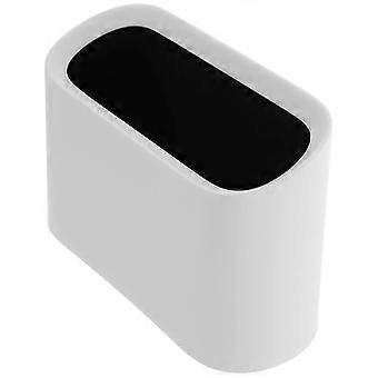White Plastic Cat Litter Scoop Holder for 2 Scoops