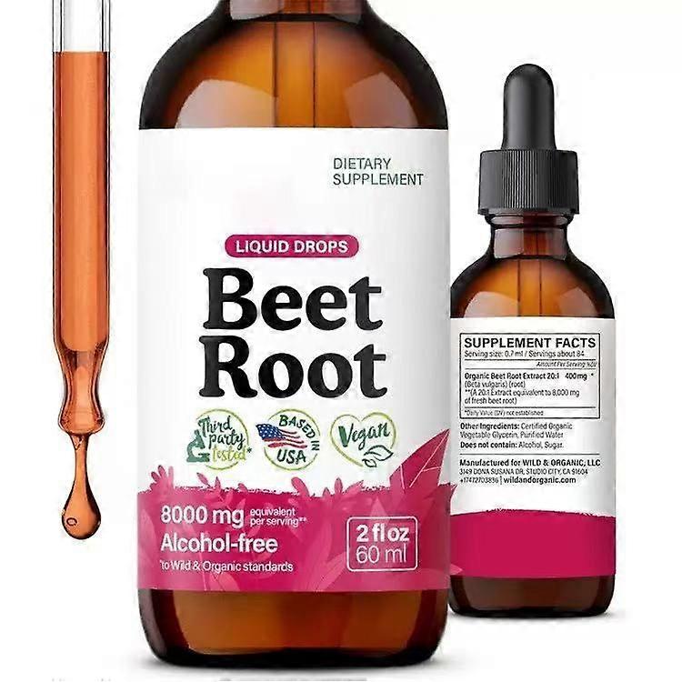 60ml New Wild & Organic Beet Root Tinc