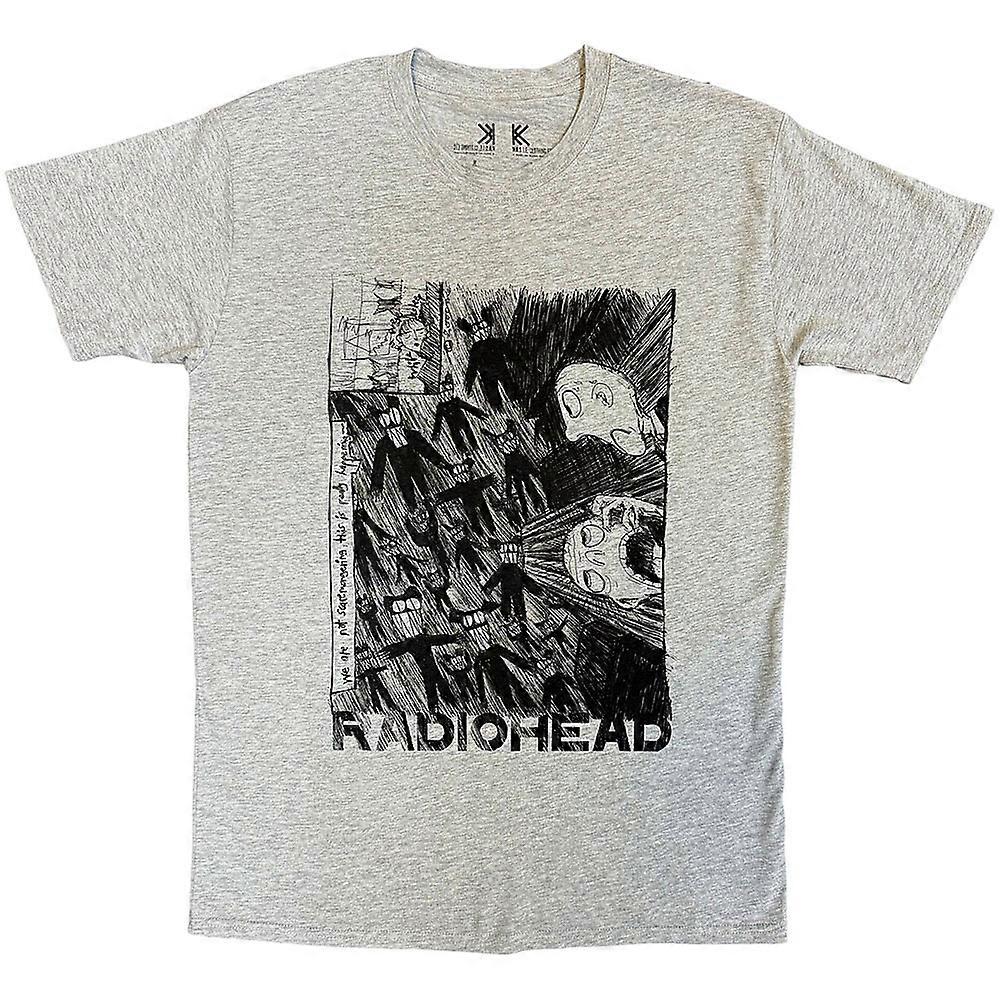 Radiohead Scribble T-skjorte