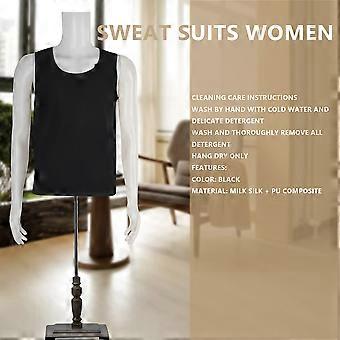 Saunaweste Premium Workout Tank Top Polymer zum Abnehmen Gewichtsverlust Fitness Herren X/L