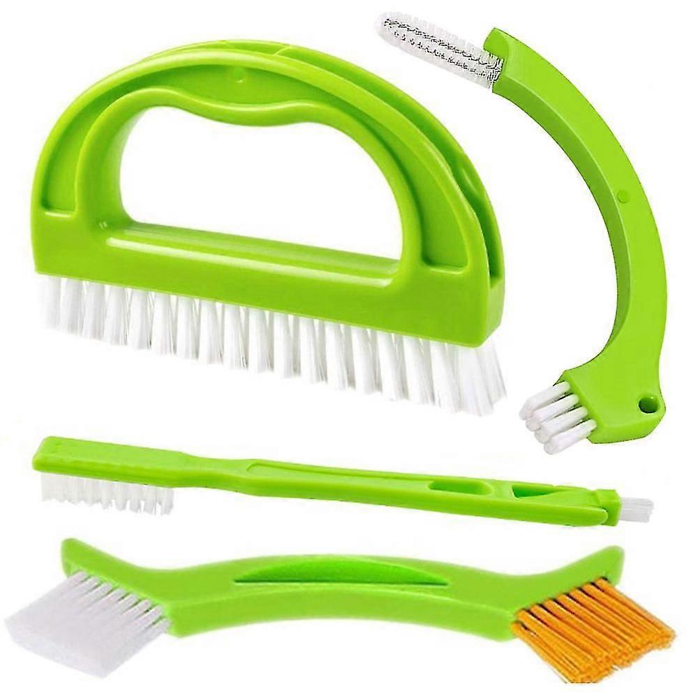 Grout Cleaner Brush, (1set, green)
