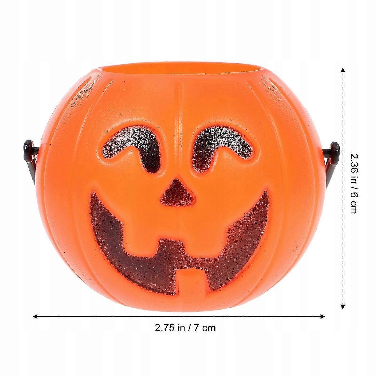 Pumpkin Decorations Prop Lantern Candy Bucket