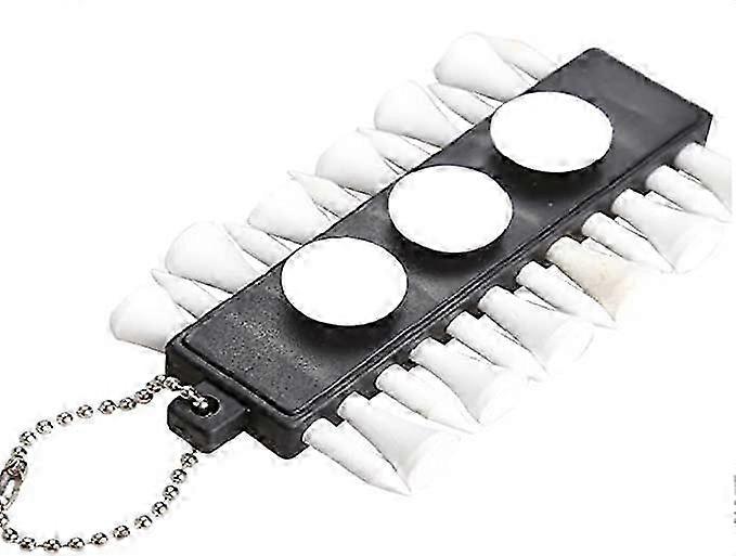 Golf tee with 12 tee and 3 balls