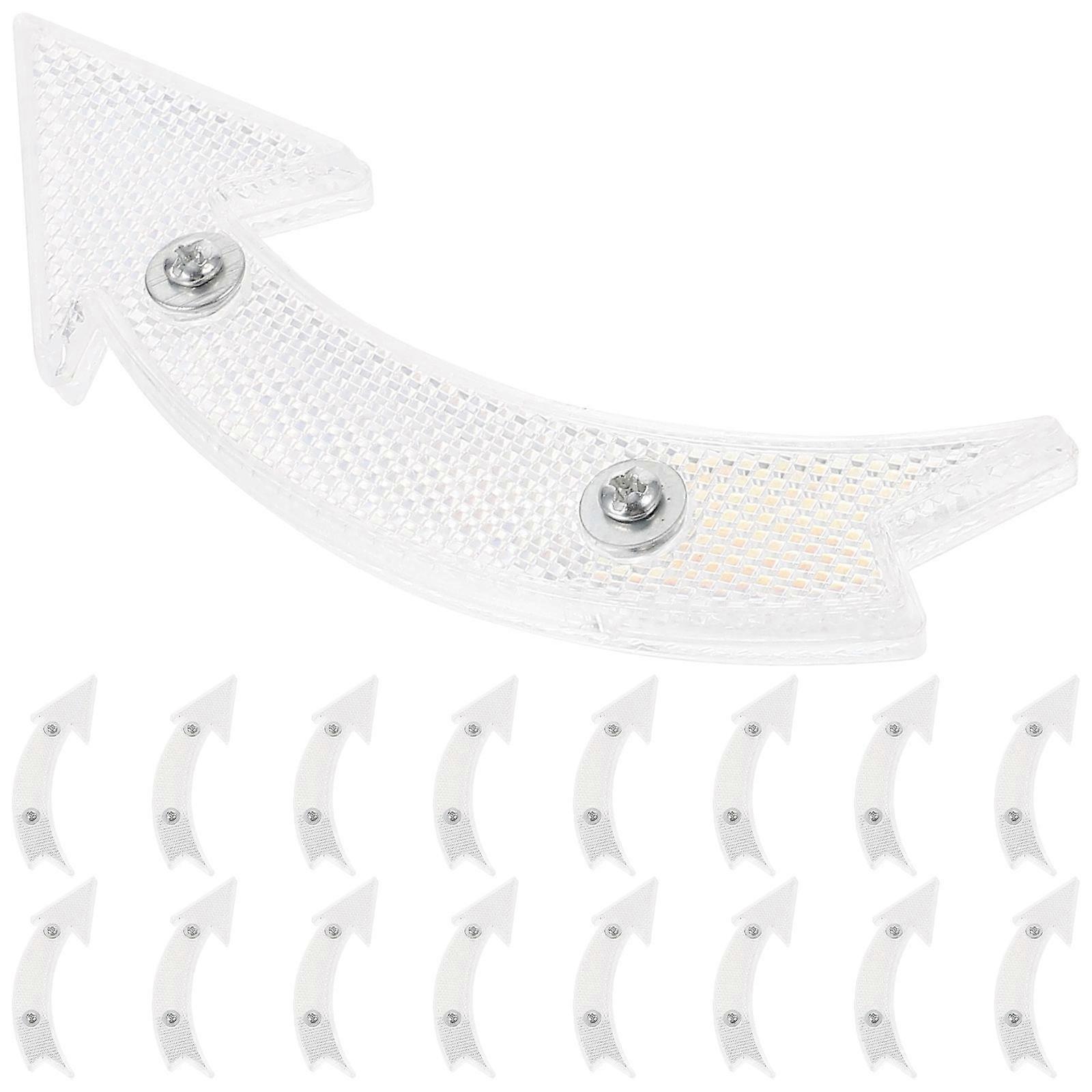 Reflective Wheel Reflectors for Bikes with 20Pcs Replaceable Signs