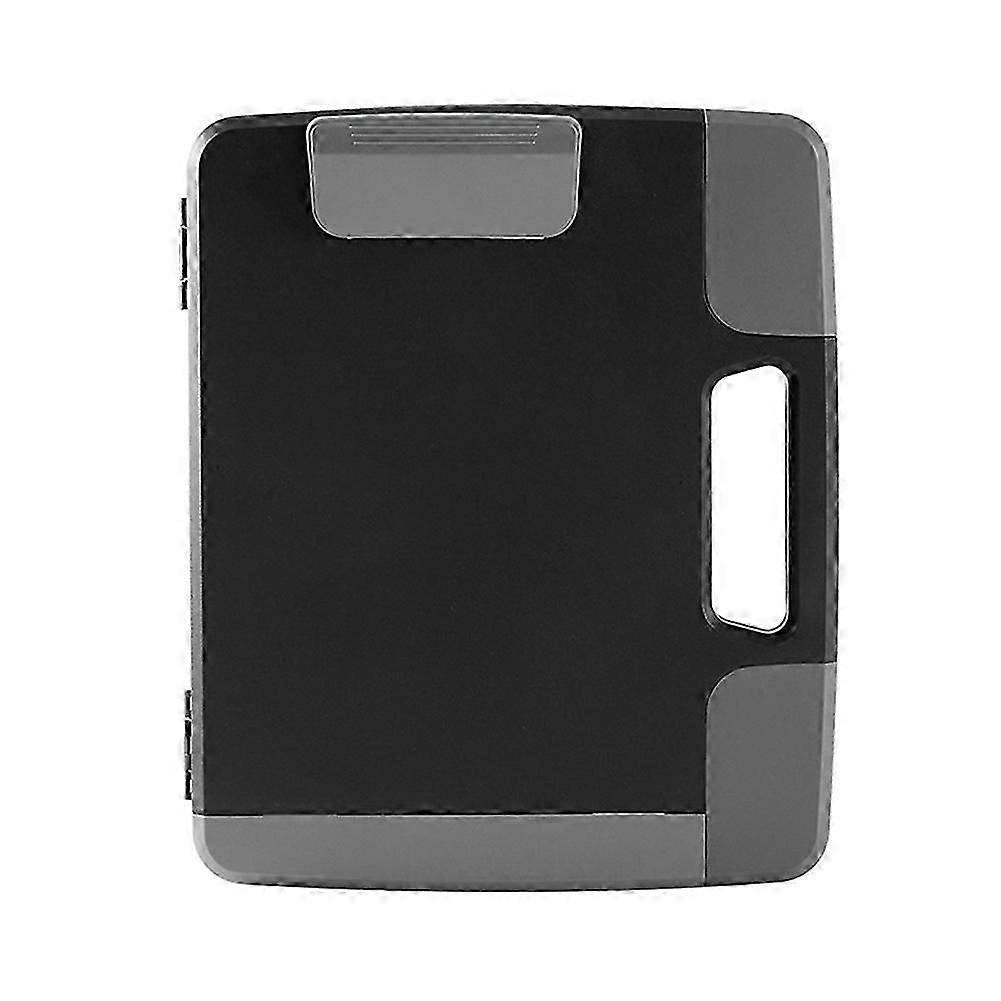 Portable Multifunctional A4 File Box, Plastic Office Storage Box for Documents