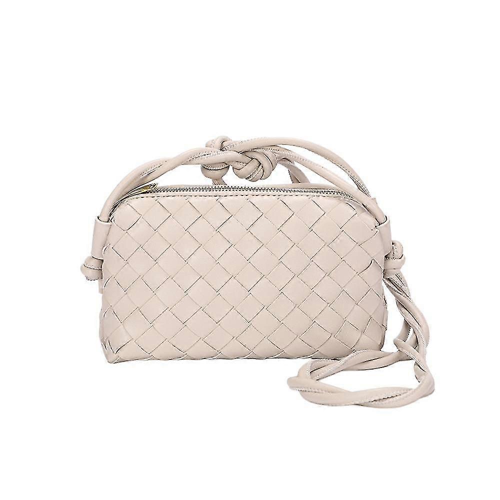 Bolsa com Zip Camera de Couro - Crossbody Clássico com Fecho Zip