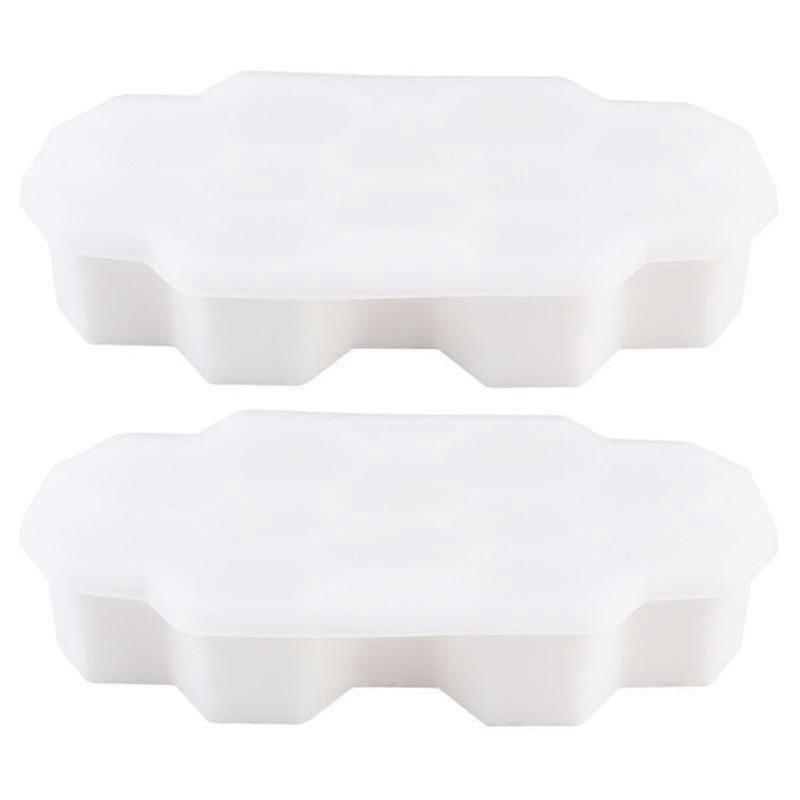 2pcs Kitchen ice cube molds,  12 Grids Ice Mold
