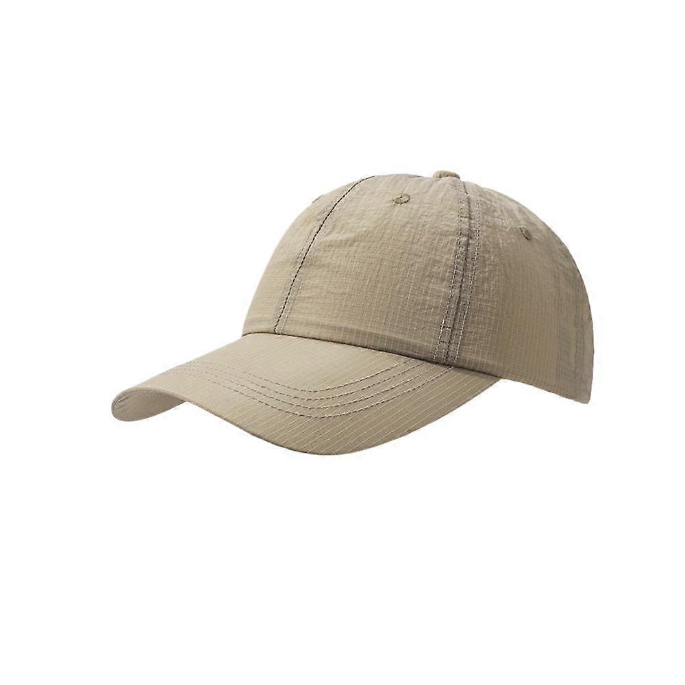 Lightweight Quick Dry Running Hat UPF50+ Sun Protection Baseball Cap Men Outdoor Hiking Golf Adjustable Solid Basic Camper Hat