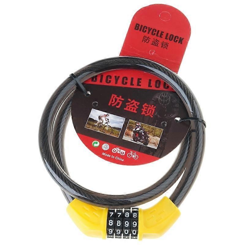 Heavy Type Regulable Code Bicycles Lock Secure Passwords Combination Lock for Motorcycles and Bicycles