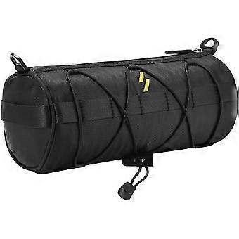 Borsa da manubrio per bici (nera), borsa frontale impermeabile con tracolla, borsa da telaio per bicicletta, accessori per il ciclismo