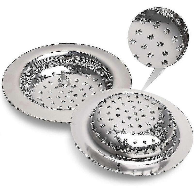 2 Pack Kitchen Stainless Sink Strainer, Kitchen Tray Grid, 110mm