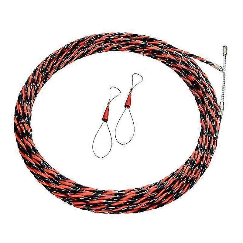 Electrical Threader Lead Tool 25M Cable Wire Guide Three-Strand Wall Threader Cable Stringer with Tw