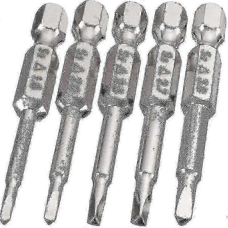 50mm S2 Steel Hex Shank Triangular Screwdriver Bits