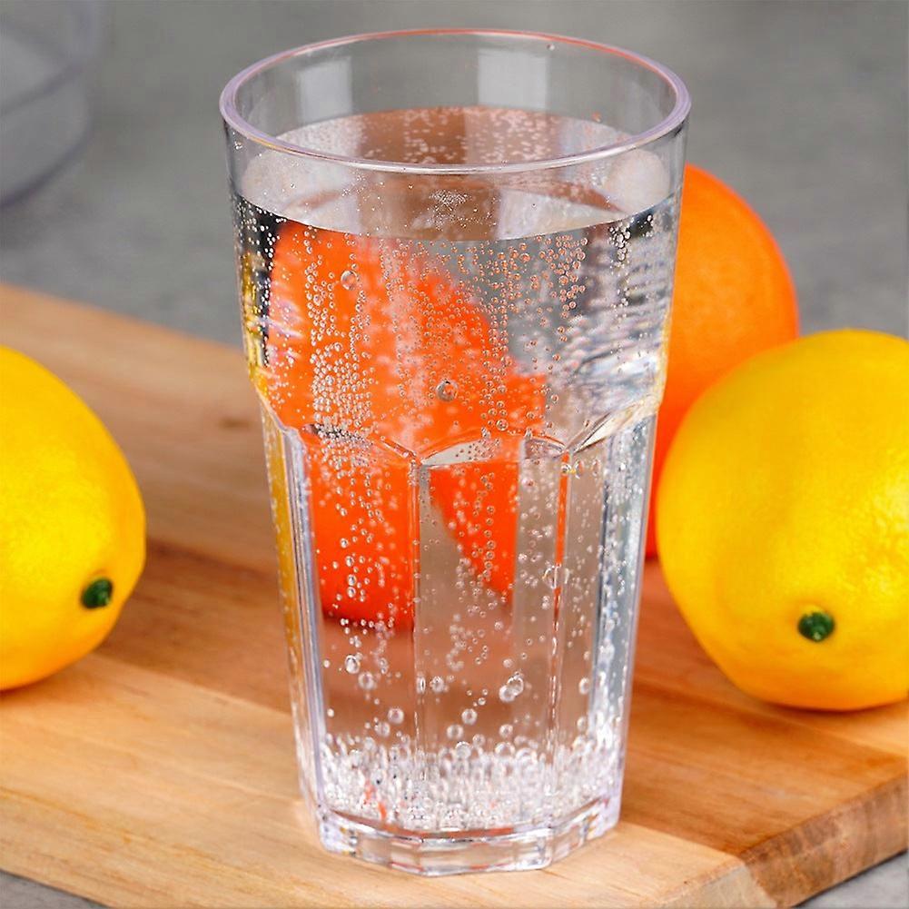 Unbreakable plastic glass 370 ml