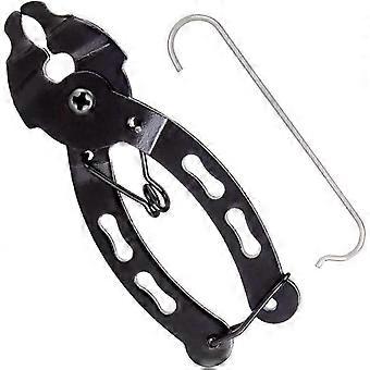 Alicate de elo de bicicleta Alicate de elo de corrente de bicicleta Alicate de corrente de bicicleta portátil com gancho de corrente, para bicicleta de estrada Bicicleta esportiva Mountain bike, Remover reparo de elo de corrente