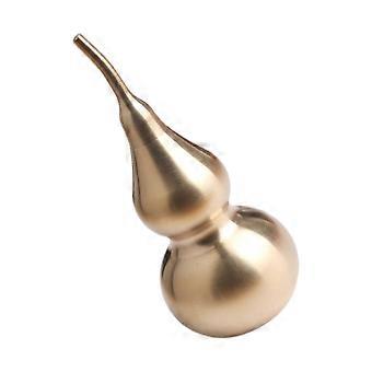 1Pc Lovely Copper Gourd Ornament Tabletop Copper Gourd Decor Chic Brassware