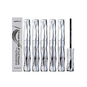 1/2/3/4/5pcs Steel Pipe Eyelash Primer,Eyelash Primer Waterproof Long Curling Mascara Steel Tube Mascara Primer Natural Non-Smudged Threaded Long-Last