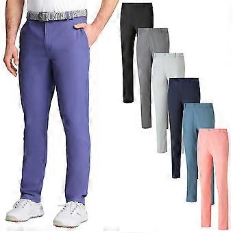 Puma Golf Herr Dealer Tailored Återvunnet Tyg Med Mellanhöga Byxor