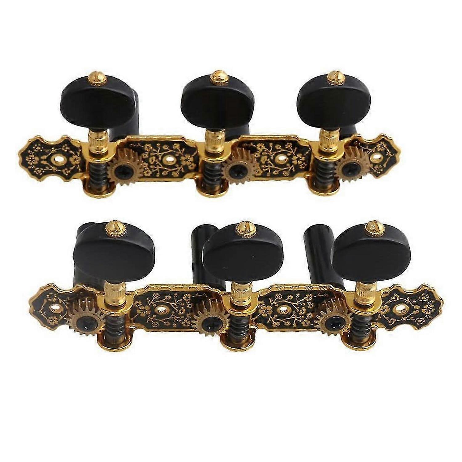 2Pcs Classical Guitar Strings Tuning Pegs Keys Tuners Musical Stringed Instruments for Classical Gui