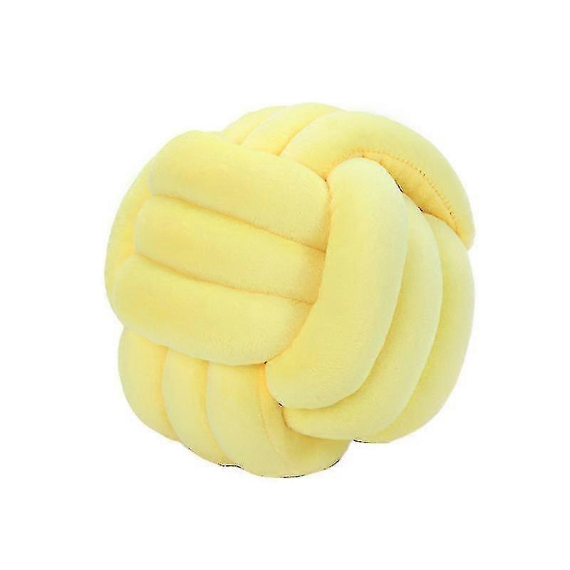 Soft Knot Ball Throw Pillow Decor Cushion
