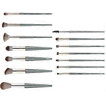 14 Pcs Makeup Brush Set Multifunctional Cosmetic Brush Set Full Face Make Up Brushes for Concealer Eyeshadow Powder Multicolor