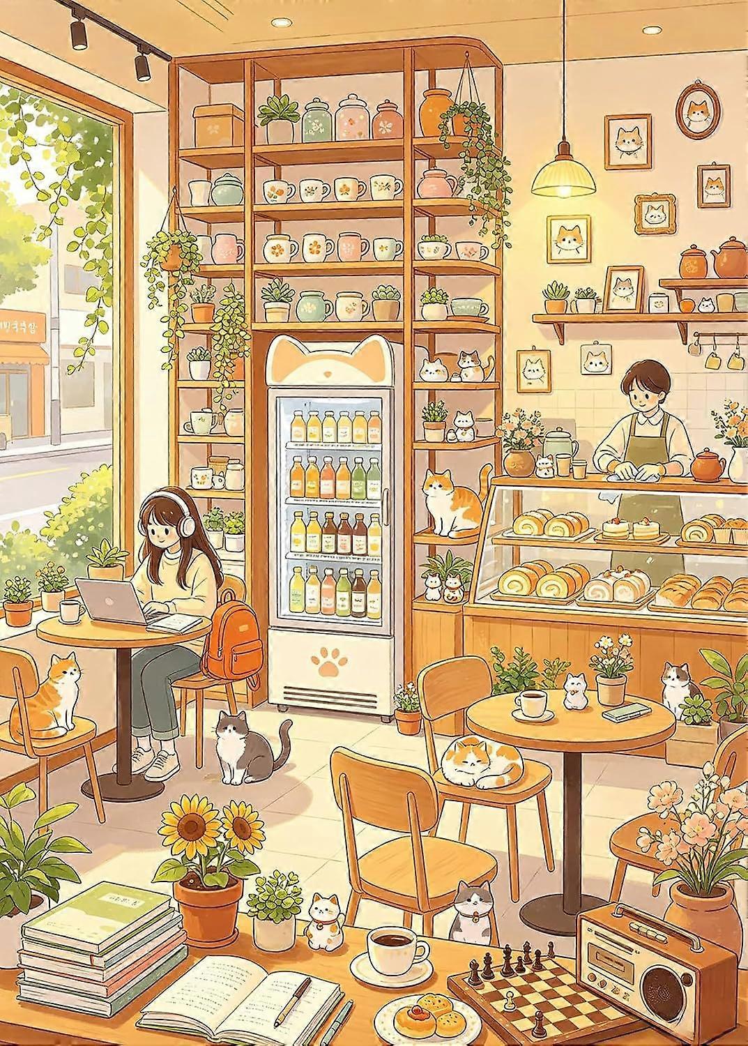 Koffiehuispuzzel CYQL-146