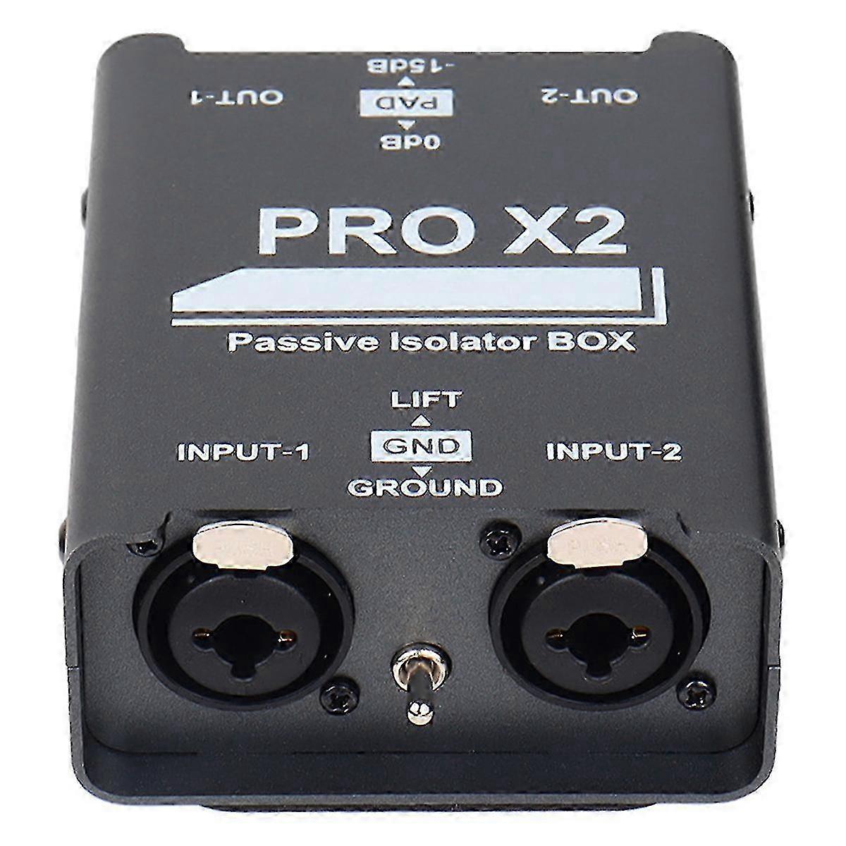 2026 Suitable 2-Way Audio Isolator, XLR 6.5, Permalloy Isolator