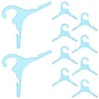 Appendiabiti in plastica per cani, ideale per 10 persone, per un'organizzazione impeccabile.