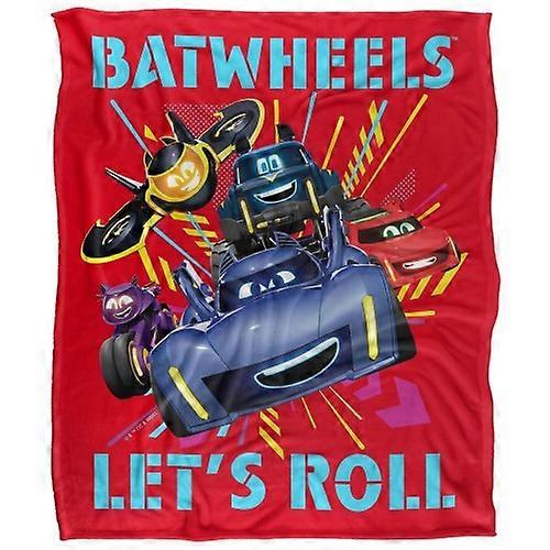Batwheels Let's Roll Team Soft Touch Blanket