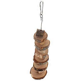 Hamsterspielzeug aus Holz – Kauspielzeug für gesundes Zähnemahlen