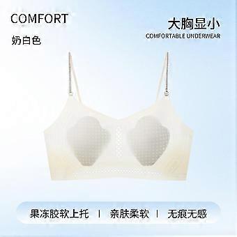 Women Ultra Thin Rabbit Ear Cup Big U Thin Strap Backless Beauty Back Bra