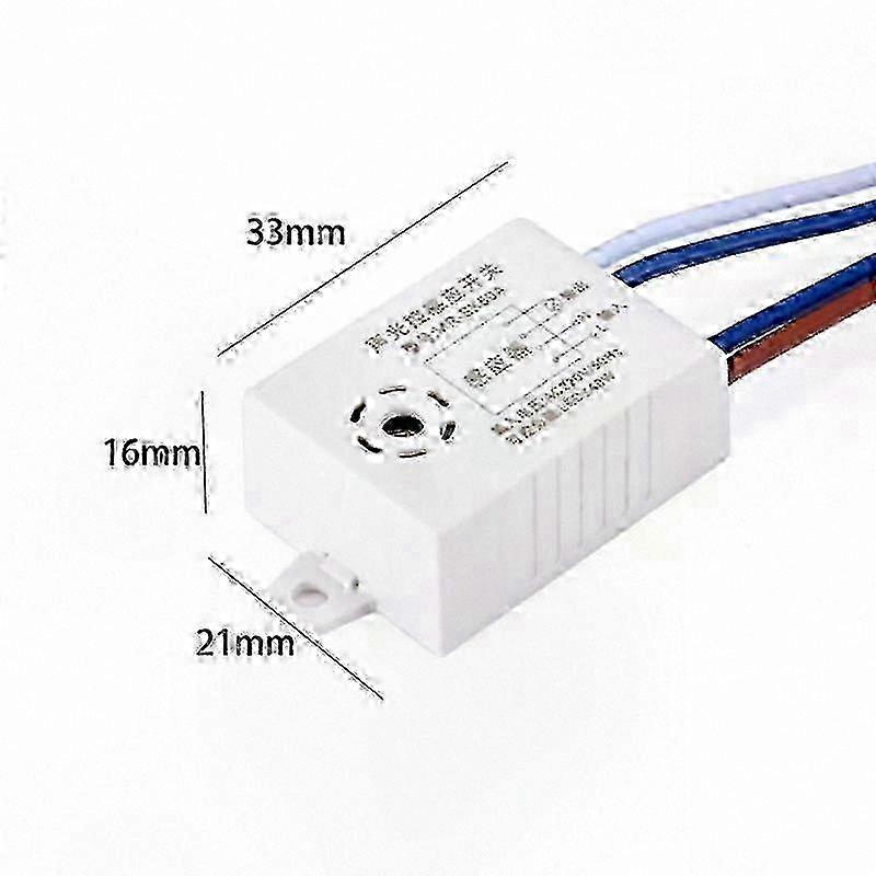Smart Voice-Activated Light Switch with Sound Sensor, Auto On/Off Functionality compatible with Lights, 220V-Compatible