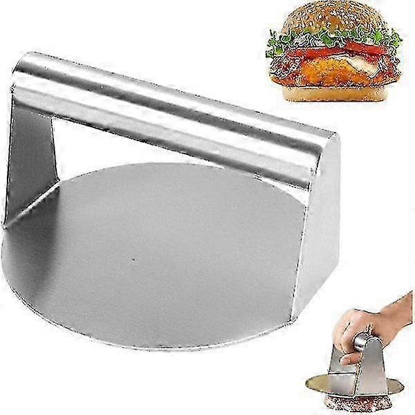 Stainless Steel Burger Press