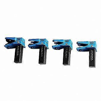 4-Piece Brake Fluid Line Clamp Tool Set for Automotive Repairs