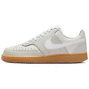 Nike Court Vision Low Light Bone Phantom Gum Gul Vit Dam IB7939-072