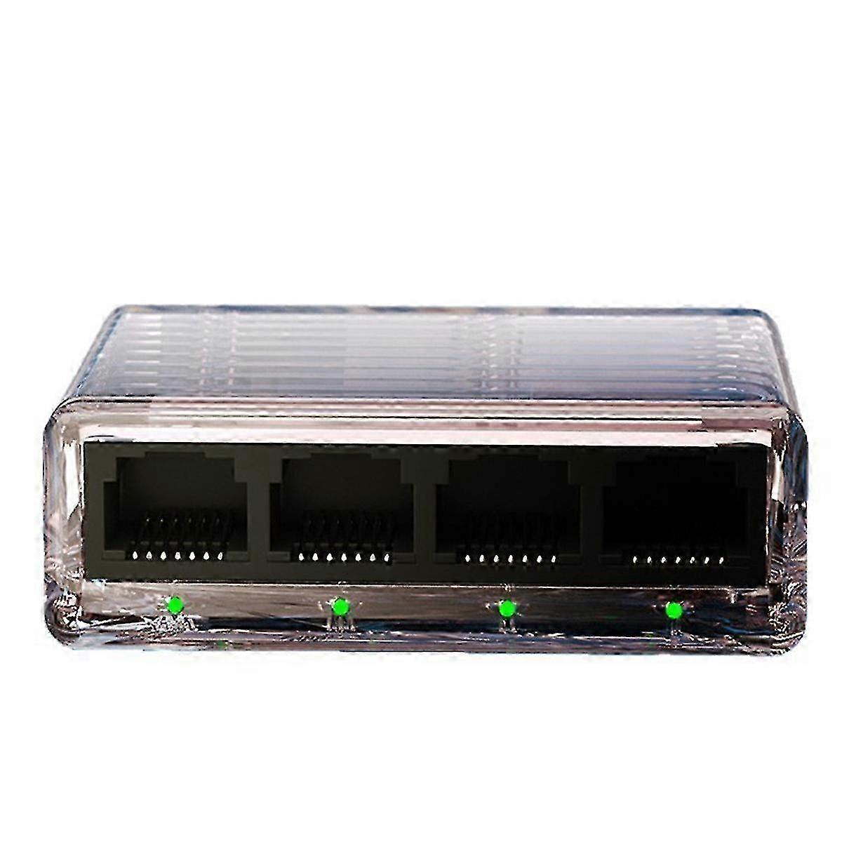 4-Port 1Gbps Ethernet Switch Compact