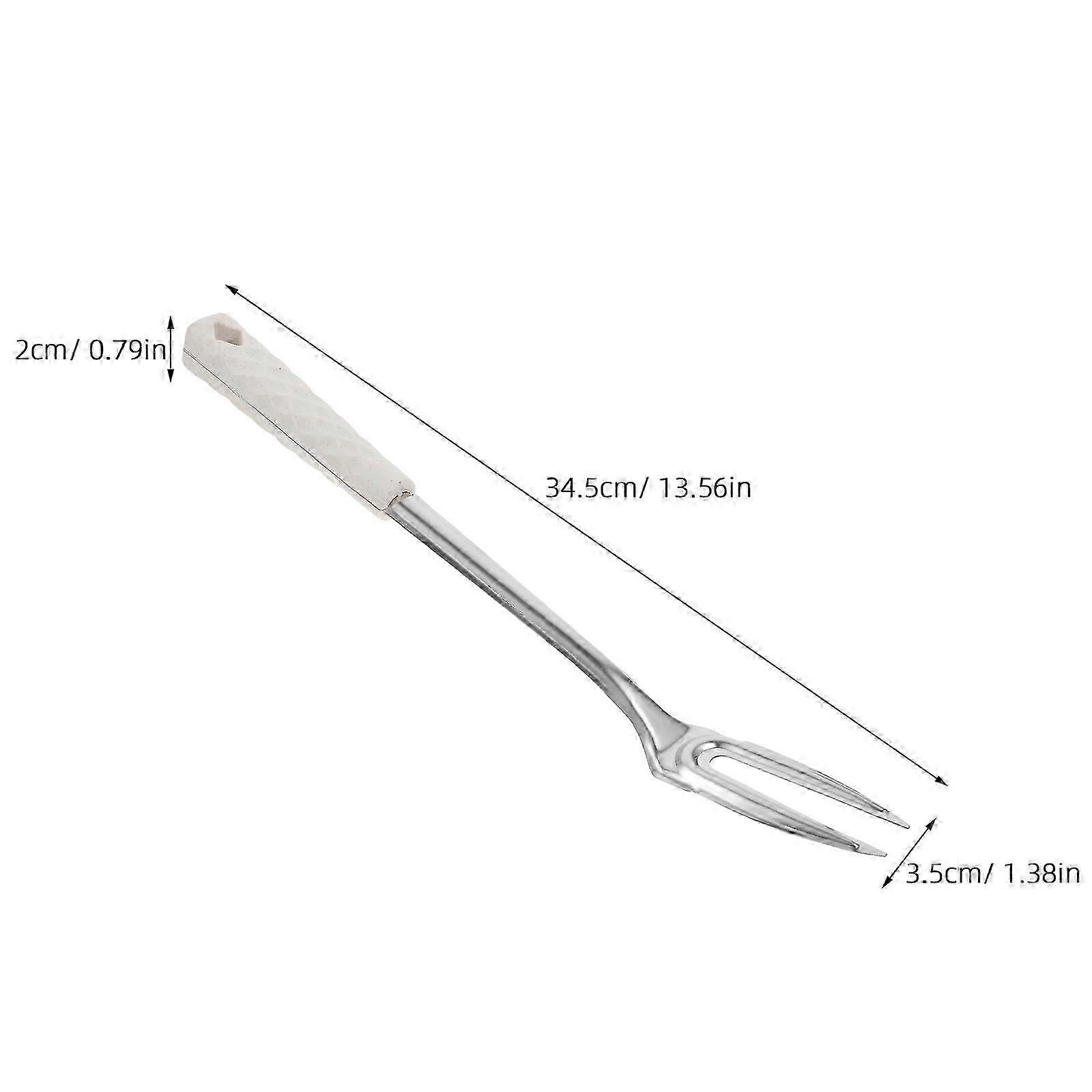 Professional Hook-Tip Carving Fork Stainless