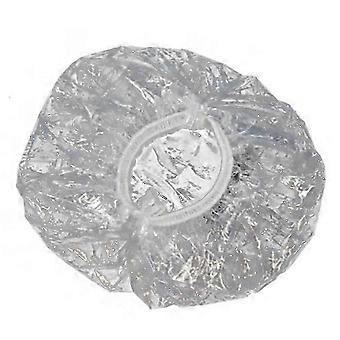 200pcs Clear Hair Coloring Waterproof Earmuffs Shower Ear Protector Cover Caps