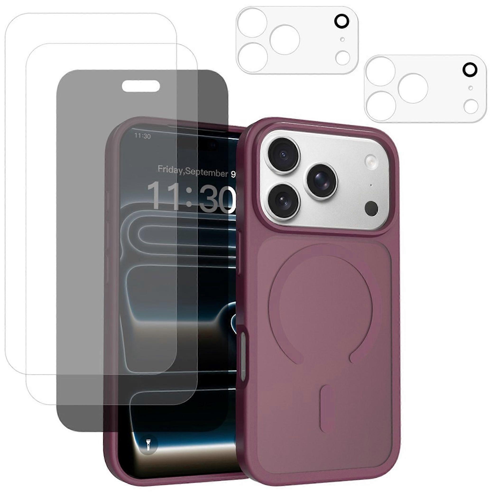 MagSafe case for Apple iPhone 18 Pro Max tempered glass screen protector camera protection