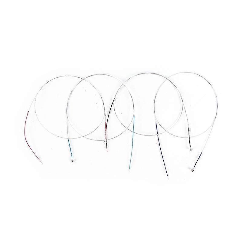1Set Violin Strings Set Steel Core E A D G Replacement For 3/4 4/4 Common Size