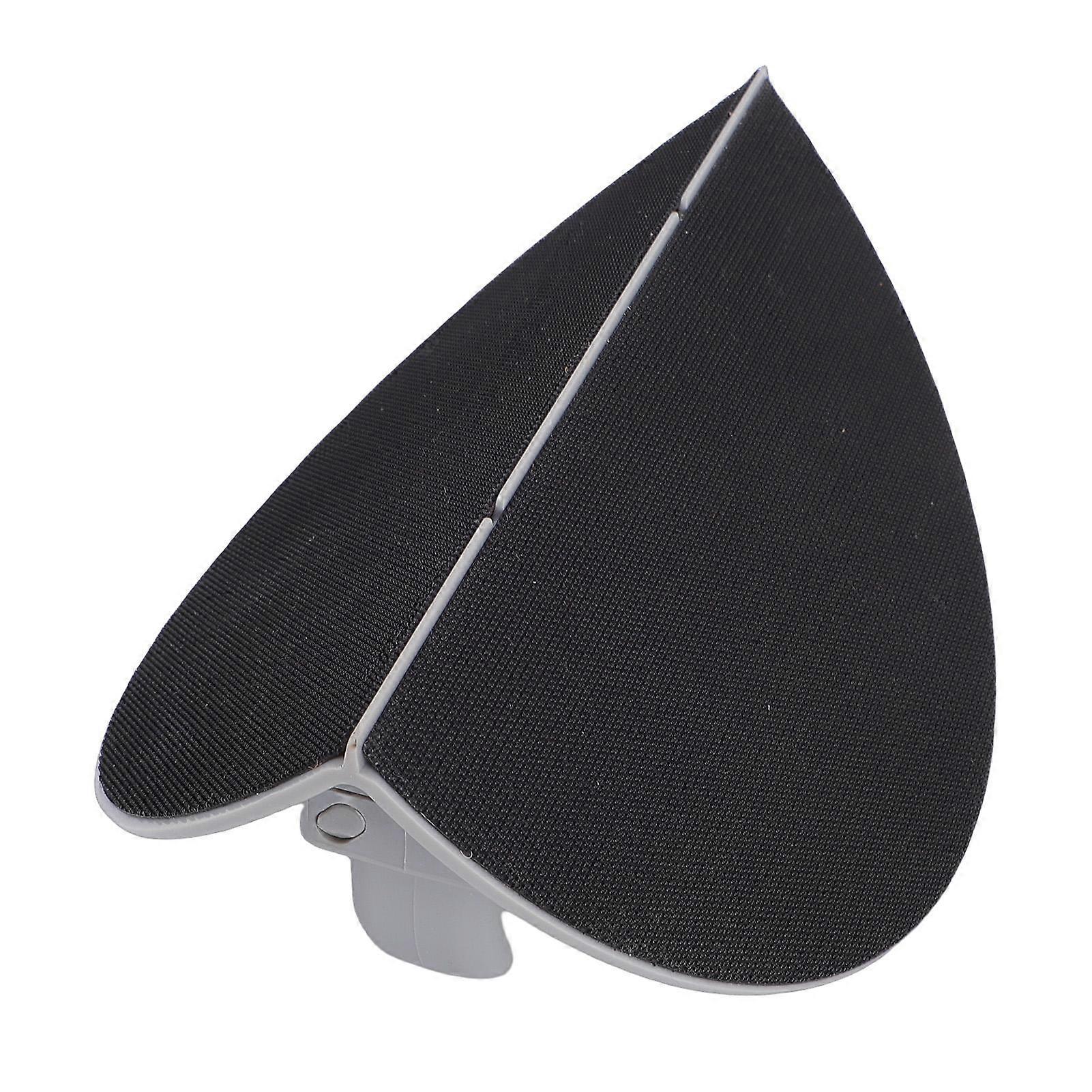 Drywall Corner Sander Semi Circular Internal Corner Hand Sanding Tool for 9 Inch Sandpaper Hook Loop Backing