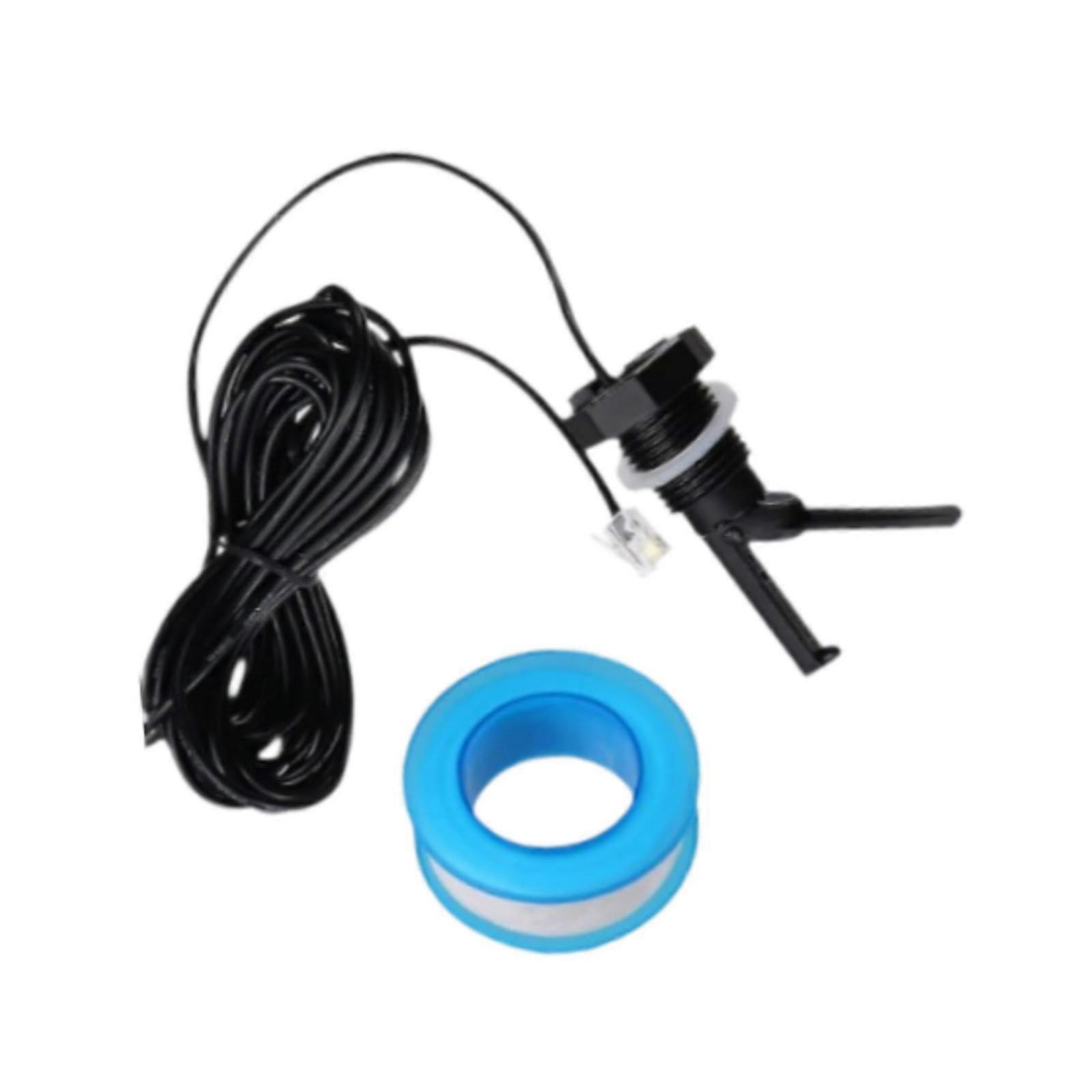 G1/2 Water Flow Switch for Swimming Pool, Type A Flow Sensor Replacement with Extended Cable